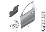 Diagram for 2019 BMW X2 Door Check - 51217463625