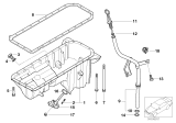 Diagram for BMW 320i Oil Dipstick - 11431436293