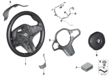 Diagram for 2018 BMW 530i Steering Wheel - 32308008180