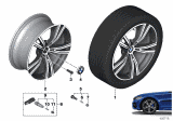 Diagram for 2020 BMW 330i Alloy Wheels - 36118089896