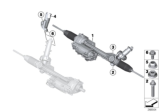Diagram for 2014 BMW X1 Rack and Pinions - 32106872478