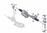 Diagram for 2013 BMW X1 Steering Gearbox - 32106872478