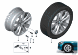 Diagram for 2014 BMW 228i Alloy Wheels - 36116868377