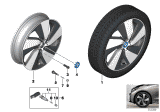 Diagram for 2020 BMW i3 Alloy Wheels - 36116856896