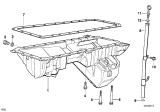 Diagram for 1996 BMW 328i Oil Pan - 11131748755