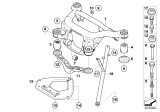 Diagram for 2003 BMW M3 Axle Beam - 33312282490