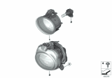 Diagram for 2016 BMW X1 Fog Light - 63177238787