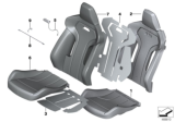 Diagram for BMW M4 Seat Cushion Pad - 52108058455