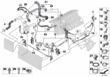 Diagram for BMW 740Li Radiator Hose - 17127598248