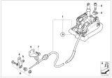 Diagram for 2002 BMW X5 Automatic Transmission Shift Levers - 25167515431