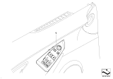 Diagram for 2007 BMW M6 Window Switch - 61318029903