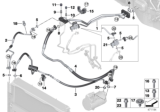Diagram for 2014 BMW X5 A/C Liquid Line Hoses - 64509271893