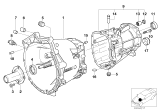 Diagram for BMW 645Ci Automatic Transmission Seal - 23121282458