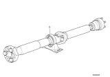 Diagram for BMW 525i Drive Shaft - 26107523766