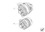 Diagram for 2004 BMW 645Ci Alternator - 12317540992