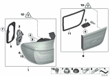 Diagram for 2012 BMW X5 M Tail Light - 63217227794