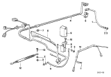 Diagram for 1990 BMW 735iL Battery Cable - 12421719749