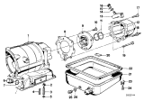 Diagram for BMW 733i Transmission Pan - 24111206820