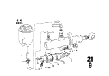 Diagram for BMW Clutch Master Cylinder - 21521104510