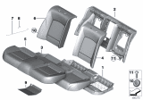 Diagram for 2011 BMW 750Li xDrive Seat Cushion Pad - 52209112186