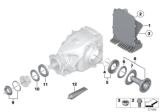 Diagram for BMW 330Ci Differential Cover - 33117512980