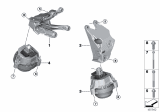 Diagram for BMW 530i Engine Mount - 22116860487