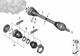 Diagram for BMW 135i CV Boot - 33207550164