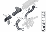 Diagram for 2018 BMW M760i xDrive Air Intake Coupling - 13718621872