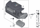 Diagram for BMW 750Li xDrive Mass Air Flow Sensor - 13628658527