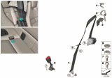 Diagram for BMW i3 Seat Belt - 72117304151