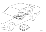 Diagram for 1990 BMW 735i Seat Heater Pad - 64111378097