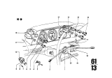 Diagram for 1974 BMW 2002 Headlight Switch - 61311353053