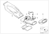 Diagram for 1999 BMW 528i Blower Motor Resistor - 64118369561