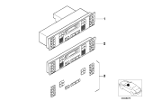 Diagram for BMW M5 Blower Control Switches - 64118375453