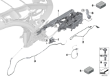 Diagram for BMW 840i Sunroof Cable - 54379448973