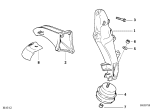 Diagram for BMW Z3 Engine Mount Bracket - 11811137014