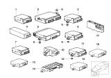 Diagram for BMW 740iL Body Control Module - 61359111945