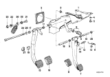 Diagram for BMW 635CSi Brake Light Switch - 61311378207