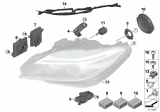 Diagram for 2013 BMW 320i xDrive Light Control Module - 63127296090