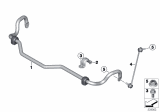 Diagram for 2015 BMW X3 Sway Bar Link - 31306787163