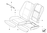 Diagram for 2007 BMW X5 Seat Cushion Pad - 52107161894