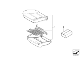 Diagram for 2006 BMW 750i Seat Cushion Pad - 52109144360