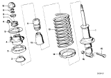 Diagram for 1979 BMW 633CSi Coil Springs - 33531111550