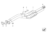 Diagram for BMW Z4 Exhaust Pipe - 18107518713