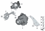 Diagram for 2014 BMW 535i xDrive Thermostat - 11537601159