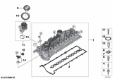 Diagram for 2011 BMW 335d Valve Cover Gasket - 11127796378