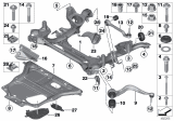 Diagram for BMW 320i xDrive Front Cross-Member - 31116866222