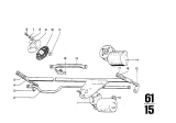 Diagram for BMW Wiper Pivot - 61611358913