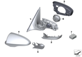 Diagram for 2015 BMW M5 Side View Mirrors - 51168049331