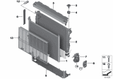 Diagram for BMW 540i xDrive Radiator - 17118576997